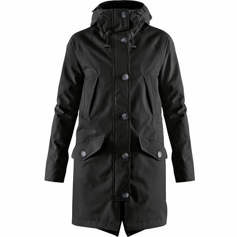 Fjällräven Kiruna Parka Black Singapore For Women (SG-390750)